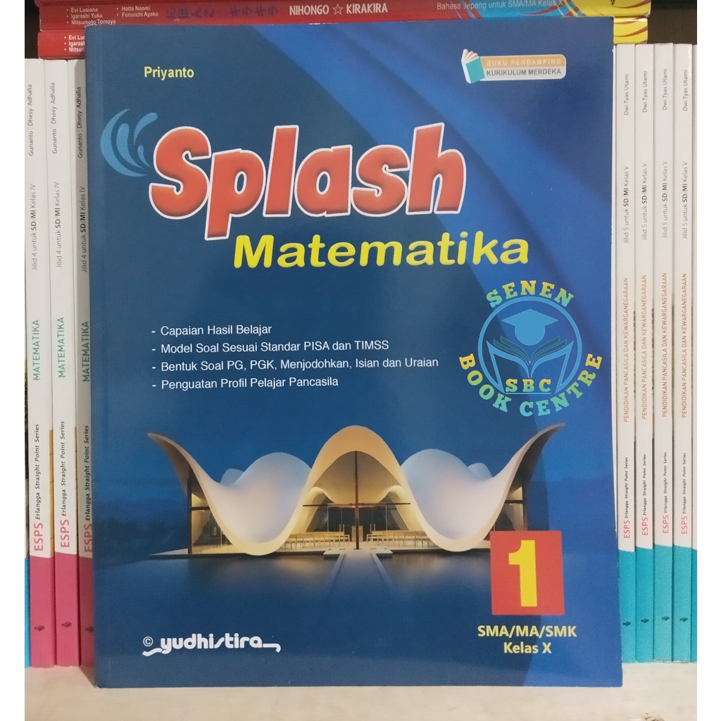 Jual Buku Splash Kelas 1 / X 10 SMA Yudhistira Kurikulum Merdeka ...