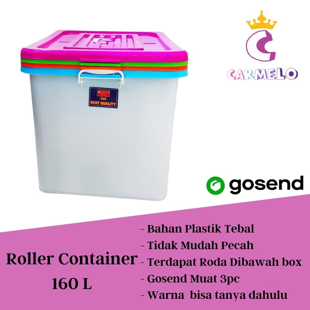 Jual Container Box Gajah 160L / Roller Container / Box Jumbo / 160L ...