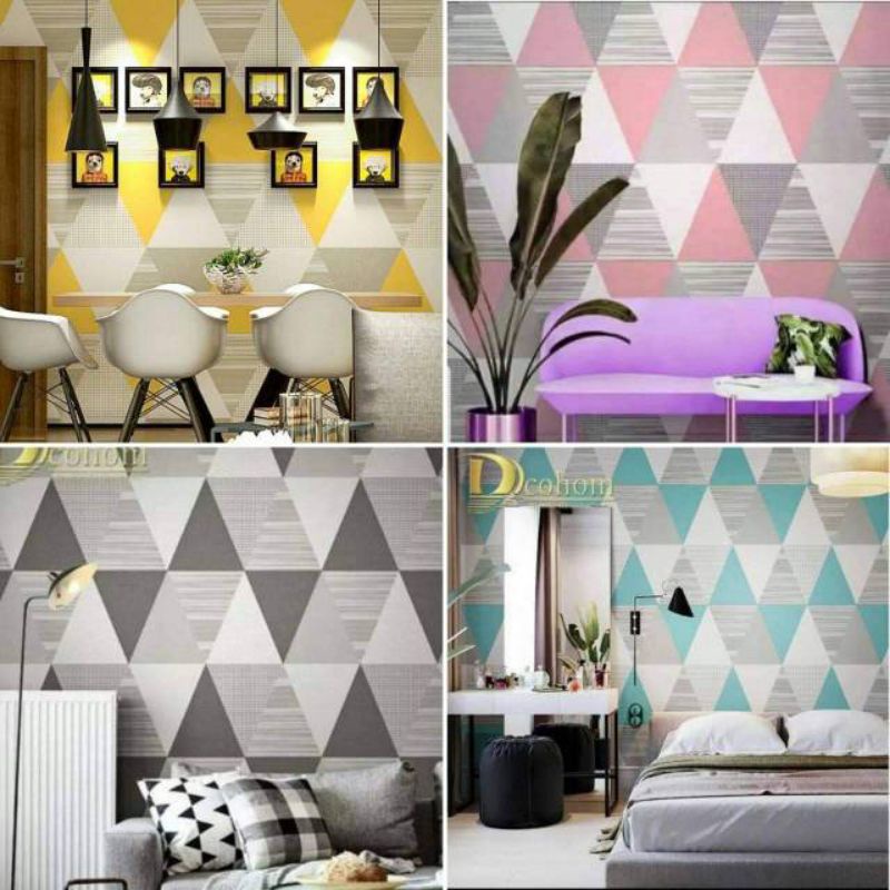 Jual Wallpaper Dinding 3D Stiker Dinding Aesthetic Wallpaper Stiker ...