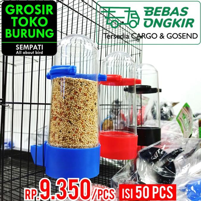 Jual Termantab Dispenser Tabung Jumbo Kepala Kecil Wadah Pakan Minum