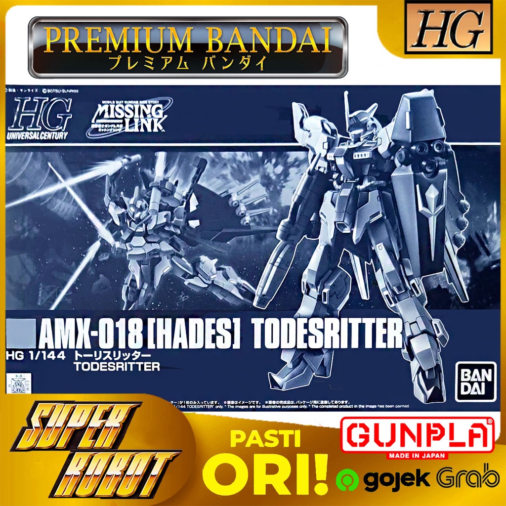 ⚪☆hide☆after　■HG 6体1セット Hg 1/144 Amx-018 Hades Todesritter Model Kit For Sale HGUC 1/144