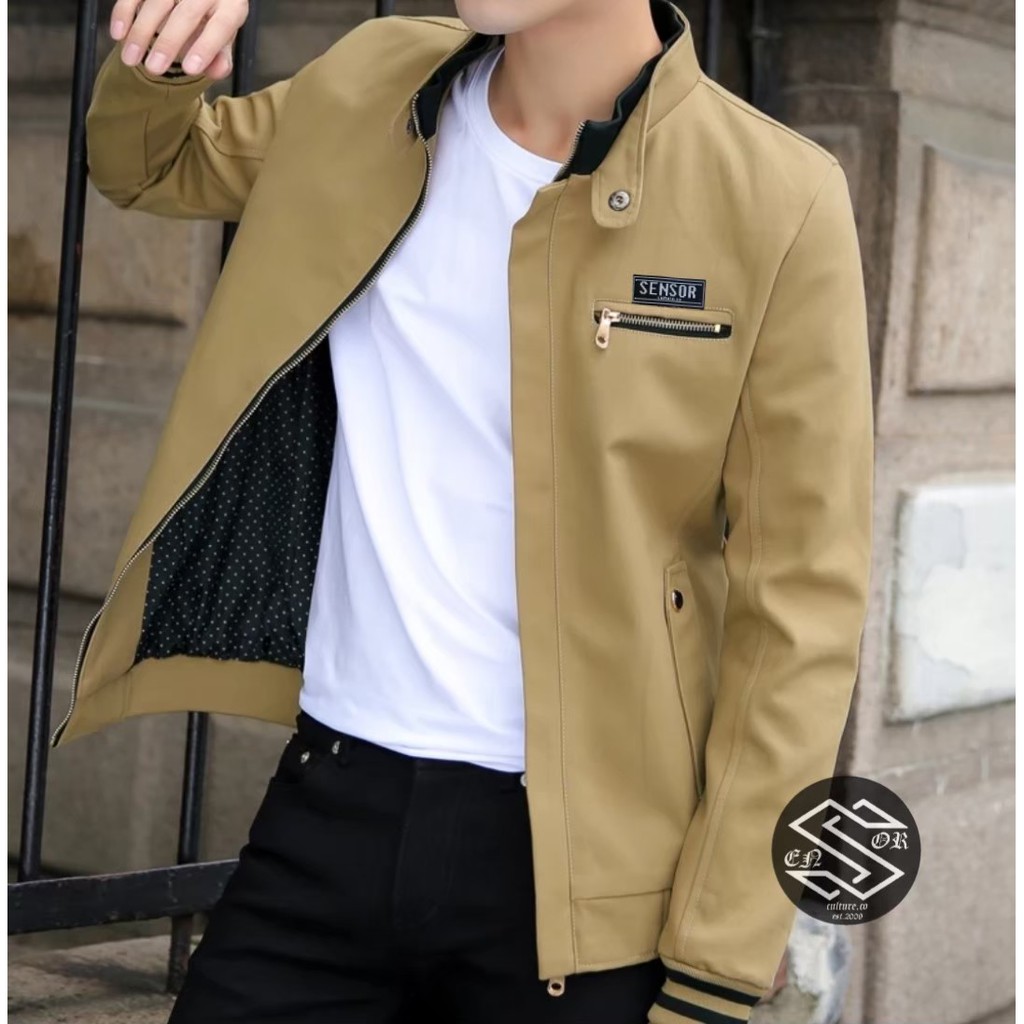 Jual JAKET BOMBER CASUAL TERMURAH ORI | Shopee Indonesia