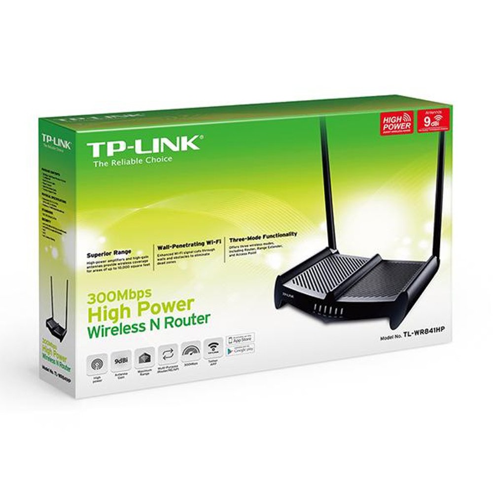 Jual TP-Link TL-WR841HP Wireless N Router 300Mbps High Power High Gain ...
