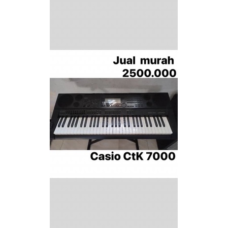 Piano casio hotsell ctk 7000