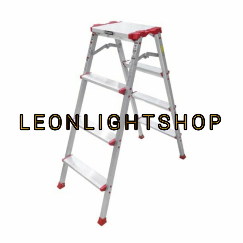 Jual KRISBOW TANGGA ALUMINIUM DENGAN PIJAKAN LEBAR STEP/ACE WIDE STEP  LADDER RAIL/ACE TANGGA LIPAT Shopee Indonesia