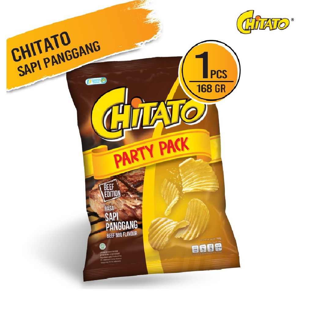 Jual Chitato Rasa Sapi Panggang 168 gr #AJ | Shopee Indonesia