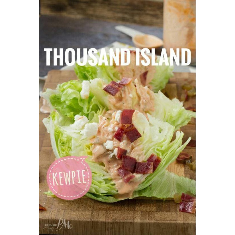 Jual KEWPIE Thousand Island / Salad Dressing PIZZA HUT Salad Buah Sayur