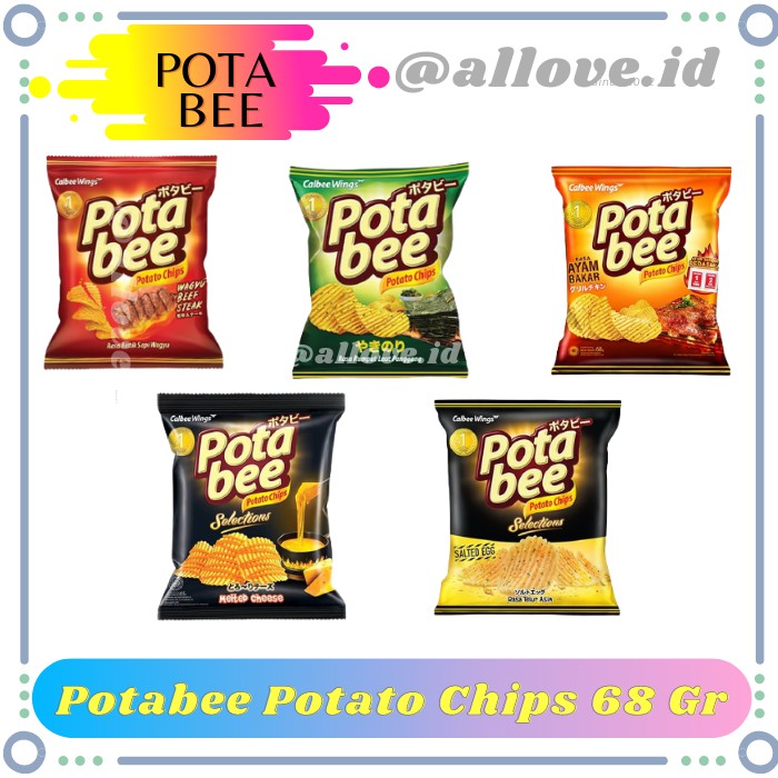 Jual Potabee Potato Chips Gr Shopee Indonesia