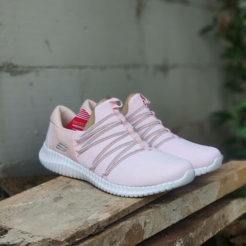 Skechers social muse outlet pink