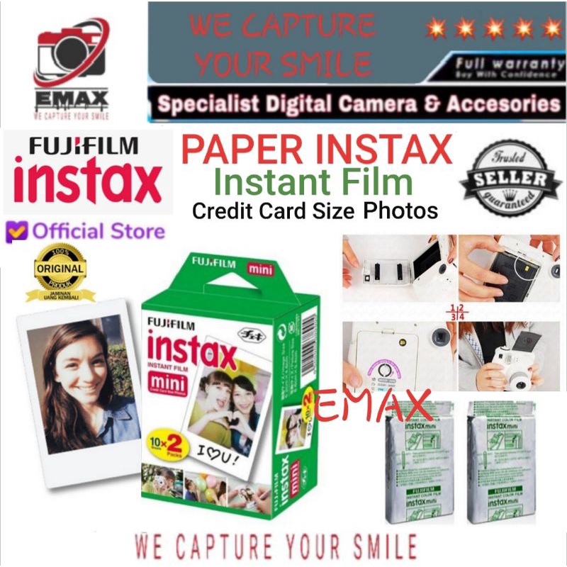 Jual Refill Polaroid Instax Mini Terbaru - Harga Murah Januari