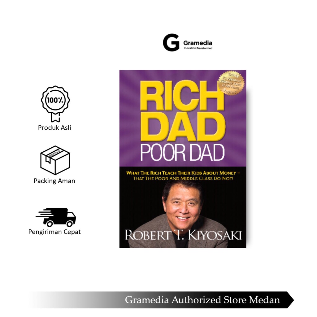 Jual Gramedia Medan Rich Dad Poor Dad Edisi Revisi Shopee Indonesia