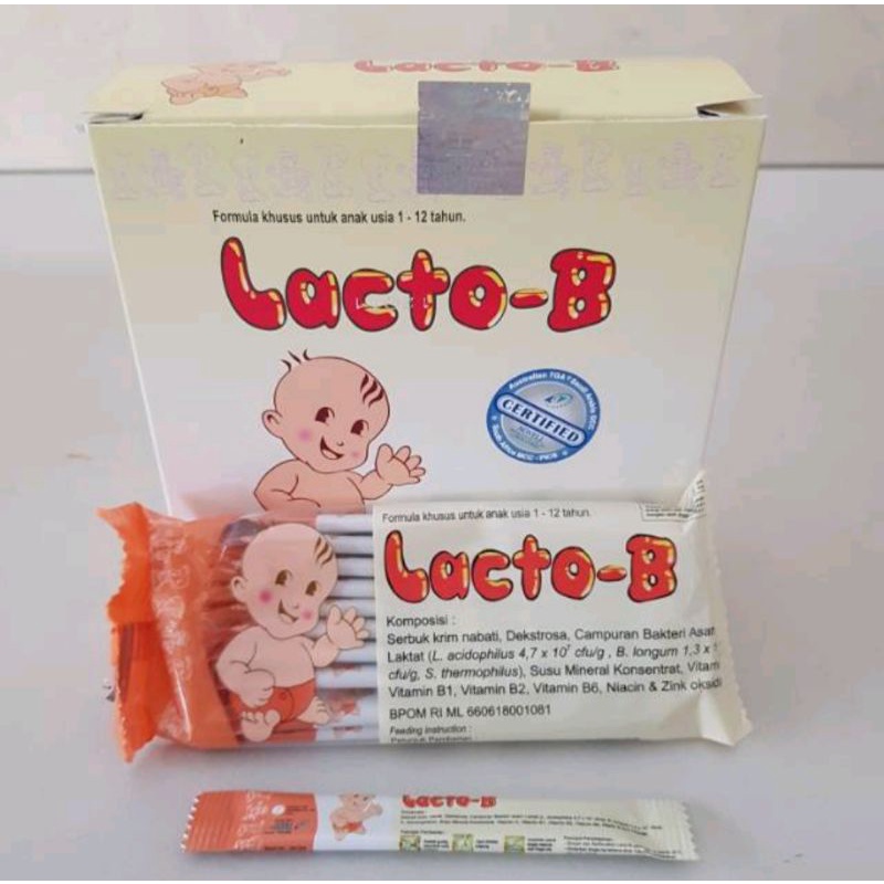 Jual Lacto B Sachet Obat Diare Anak-anak [Exp FEBRUARI 2024] | Shopee ...