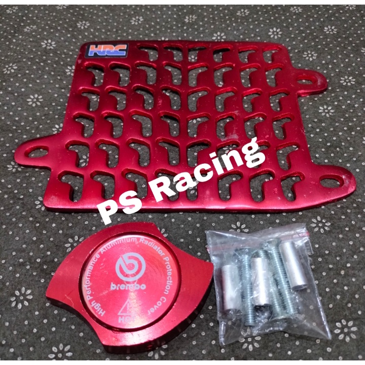 Jual (PAKET) TUTUP COVER PLUS CUP VARIASI RADIATOR HONDA VARIO 125 150 ...