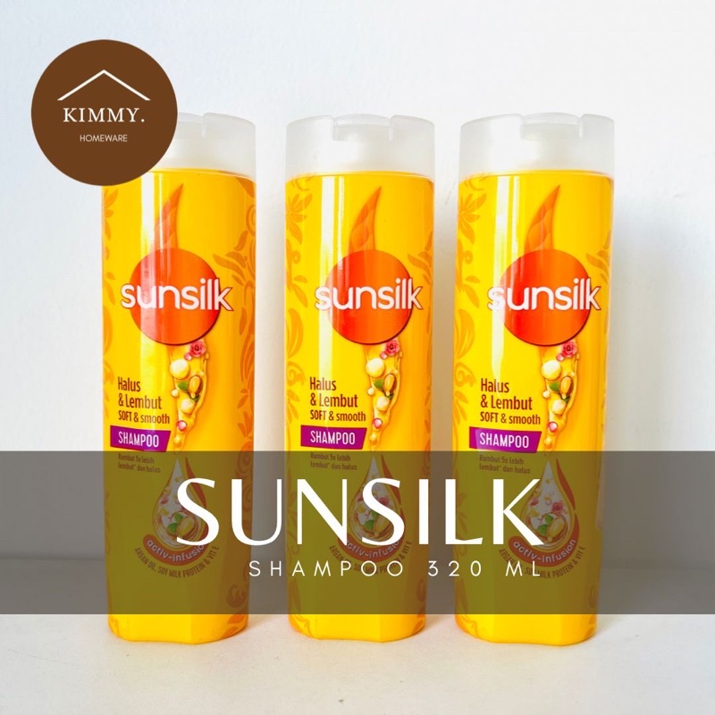 Jual SUNSLIK SHAMPOO SOFT SMOOTH 320 ML, SUNSLIK KUNING , SUNSLIK SAMPO ...