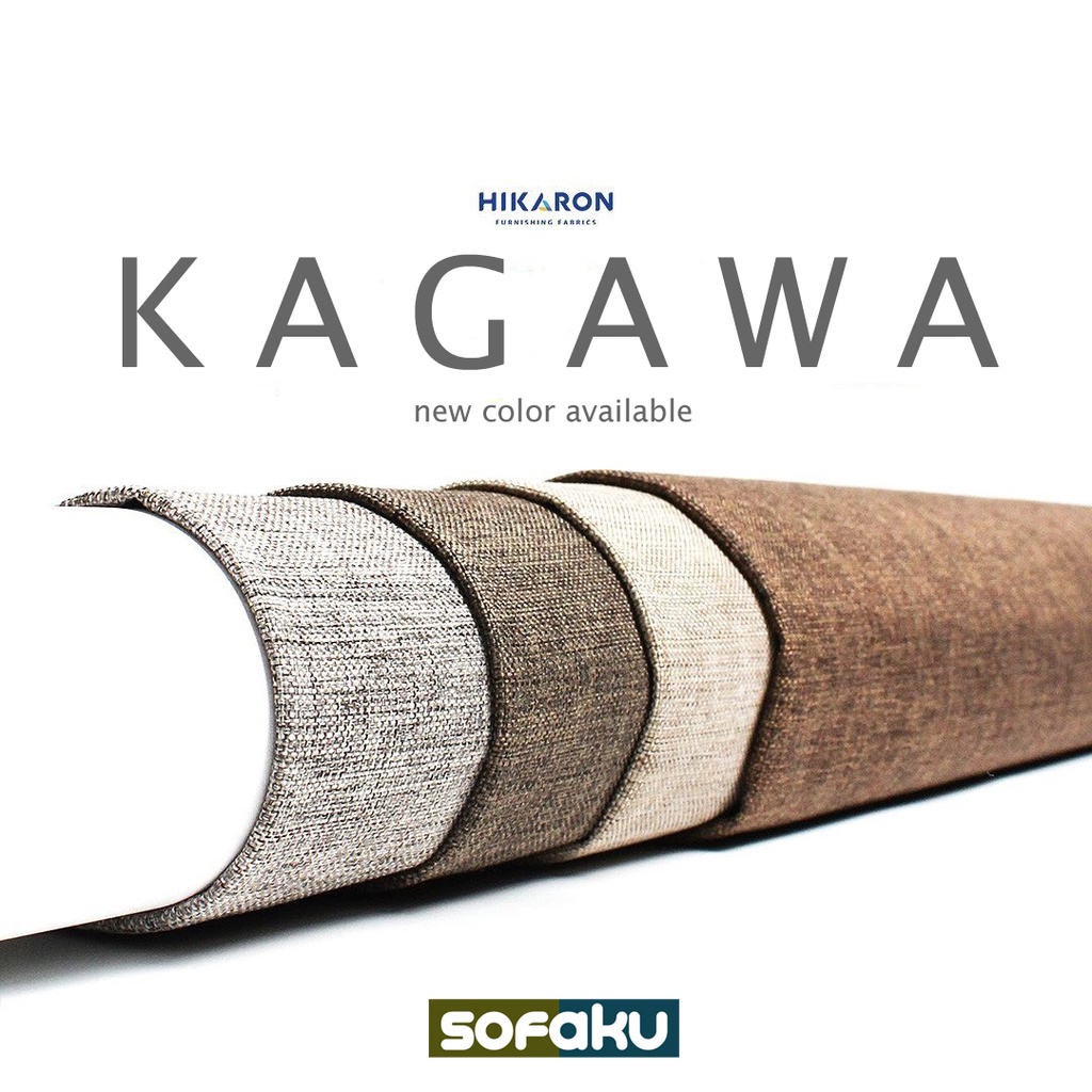 Jual Kagawa Fabric Hikaron Kanvas Jok Kursi Kain Sofa Kagawa Kain Kanvas Jepang Best Seller