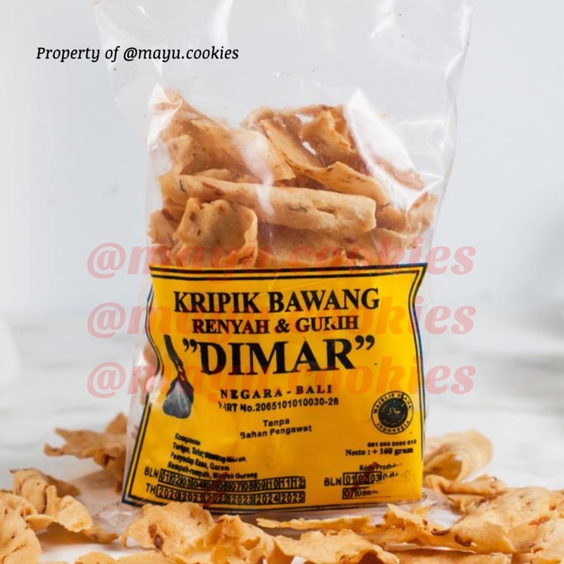 Jual Keripik Bawang Dimar Snack Gurih 160gram | Shopee Indonesia