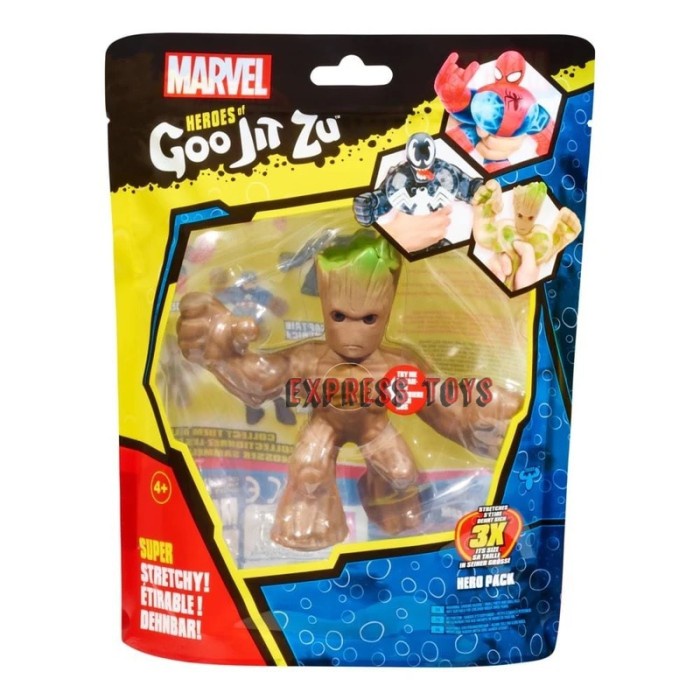 Jual HEROES OF GOO JIT ZU MARVEL GROOT - GOOJITZU HERO MARVEL GROOT ...