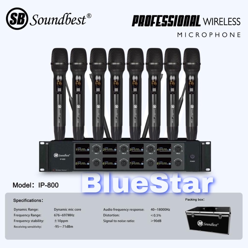 Jual Mic Wireless Soundbest IP 800 Original Handheld | Shopee Indonesia