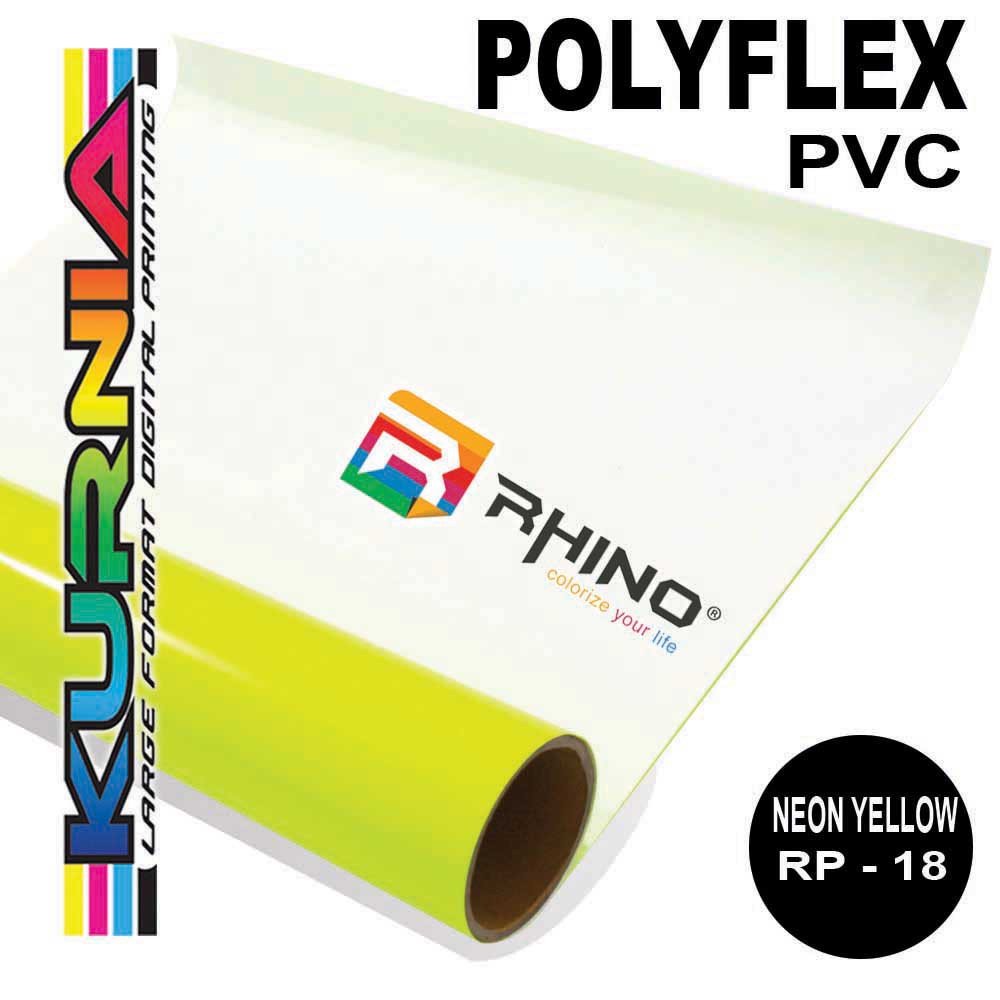 Jual RHINOFLEX POLYFLEX KOREA PVC NEON YELLOW | Shopee Indonesia