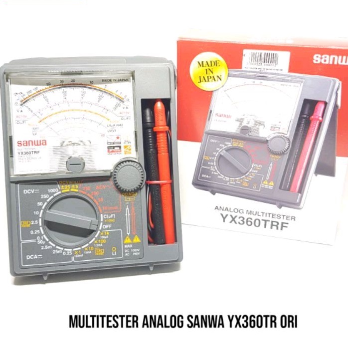 Jual MULTITESTER ANALOG SANWA YX360TRF ORI | Shopee Indonesia