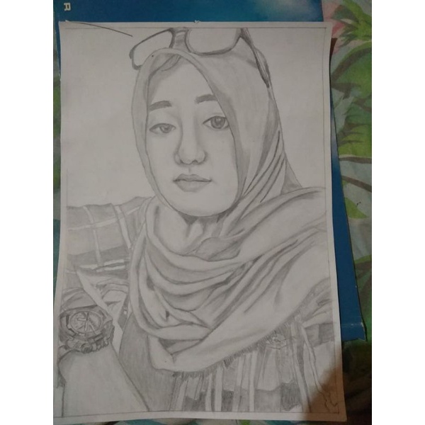 Jual Lukisan wajah/ sketsa wajah | Shopee Indonesia