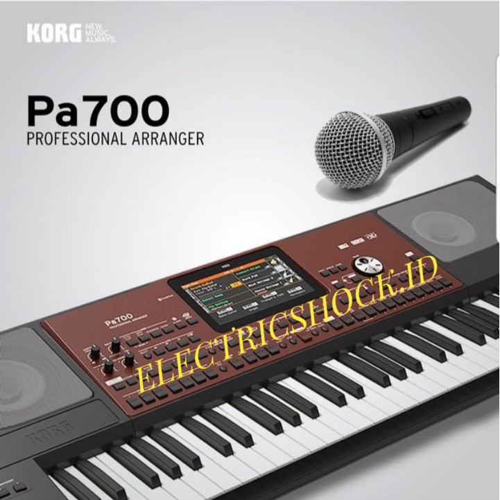 Jual KEYBOARD KORG PA700 ORIGINAL KORG PA 700 GARANSI RESMI | Shopee