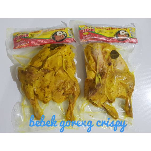 Jual BEGOK ( Bebek Goreng Krispy ) , Bebek Ungkep Siap Goreng /bebek ...