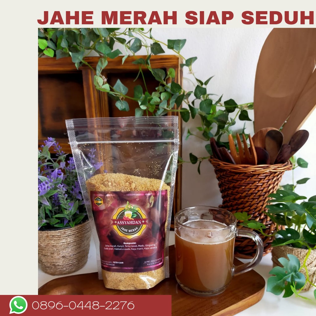 Jual Jahe Merah Jahe Merah Bubuk Minuman Jahe Merah Instan Minuman