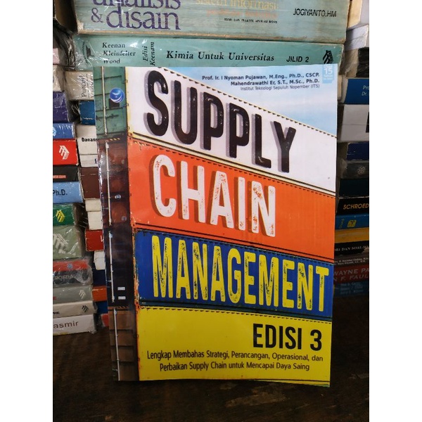 Jual Buku Supply Chain Management Edisi 3 Lengkap Edisi Revisi Terbaru ...