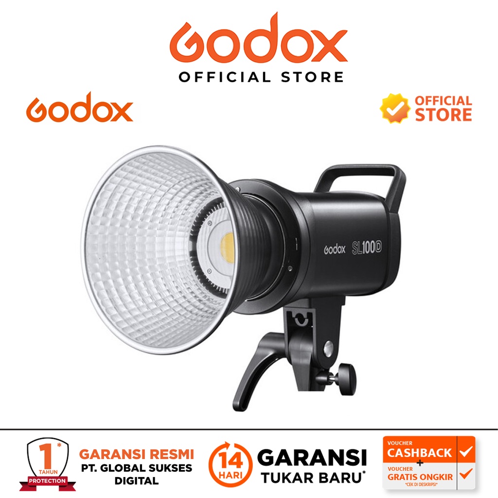 Jual Godox SL100D Daylight LED Video Light / Godox SL100D | Shopee ...