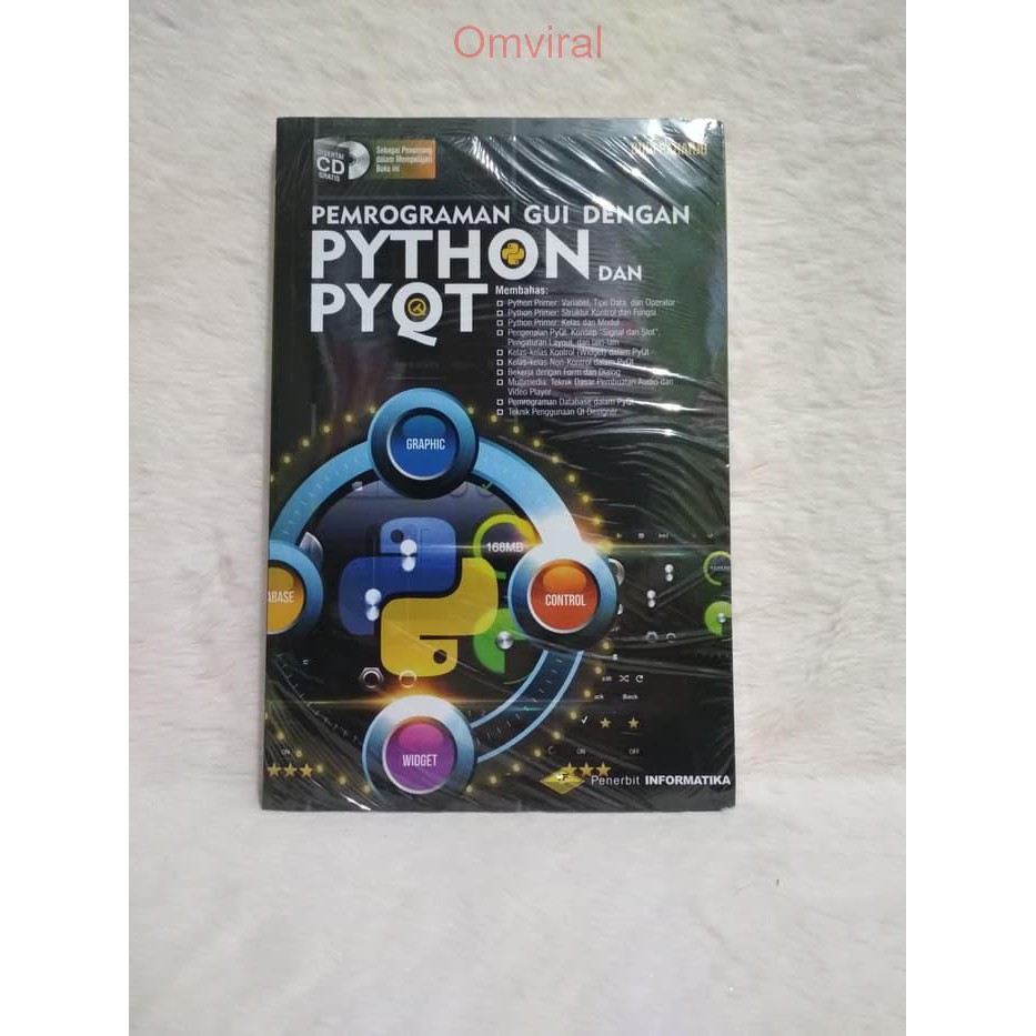 Jual Buku Pemrograman Gui Dengan Phyton Dan Pyqt Shopee Indonesia 1743