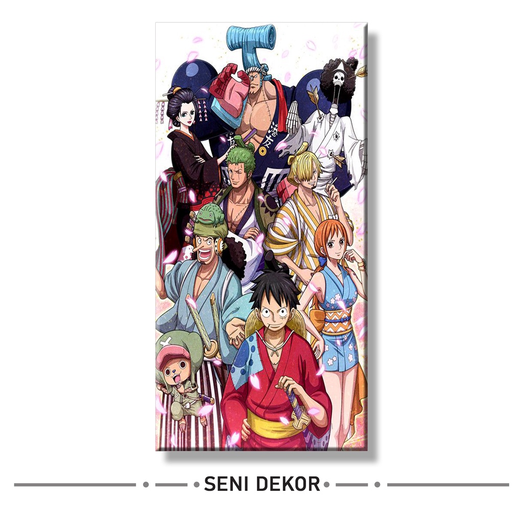 Jual hiasan dinding rumah ruangan kamar aesthetic gambar anime ukuran