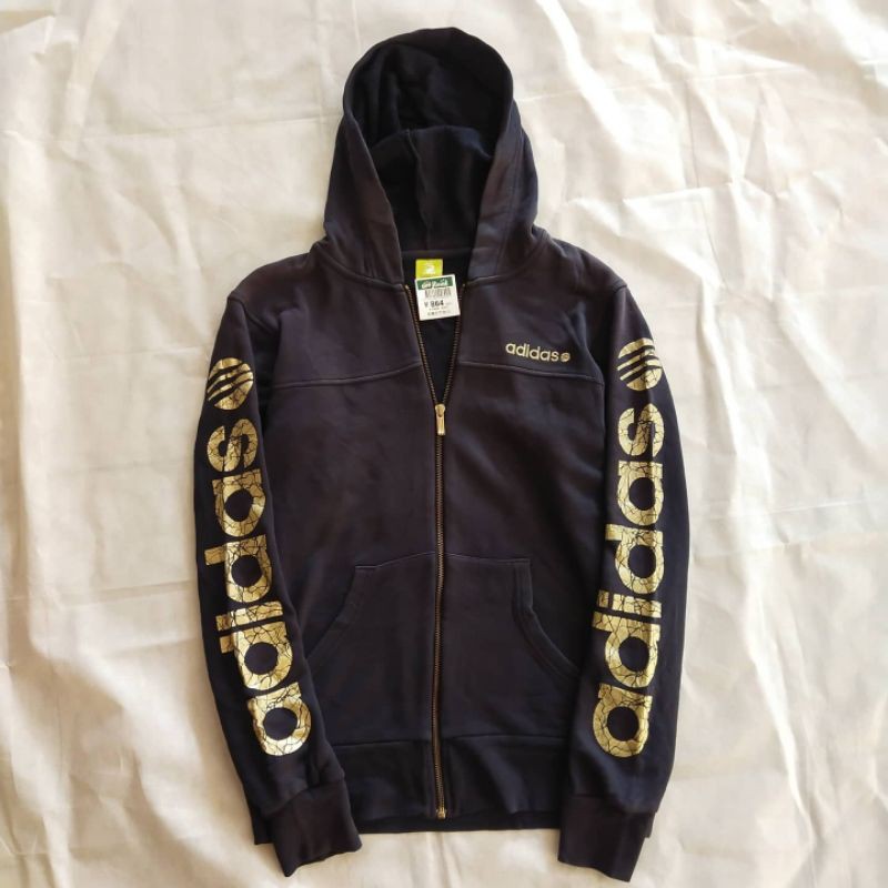 Adidas neo label hoodie jacket sale