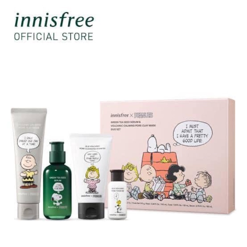 Jual Innisfree X Peanuts Kit Limited Edition Shopee Indonesia