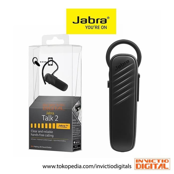 Jual Jabra Talk 2 Jabra Talk2 Bluetooth Headset with HD Voice ...