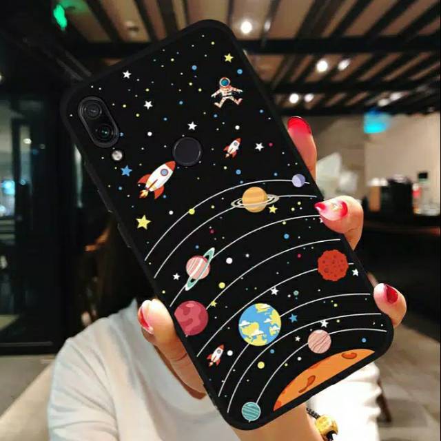 Jual REDMI NOTE 7 CASING SOFTCASE MATE SPACE BLACK | Shopee Indonesia