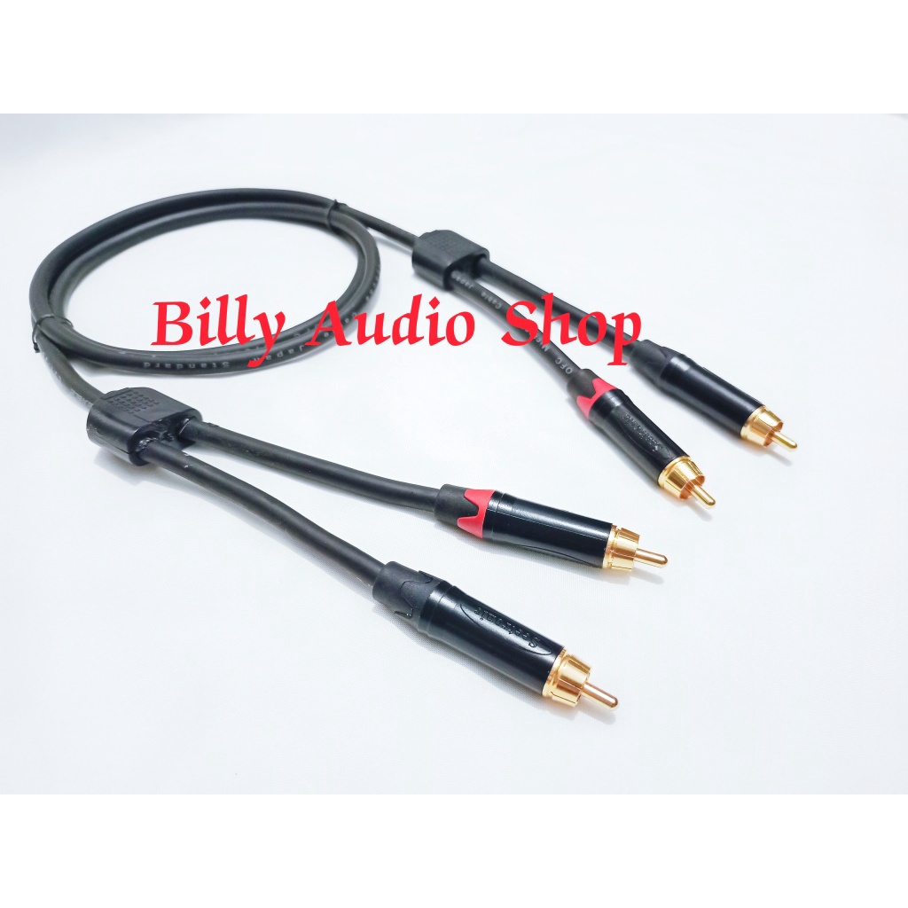 Jual 1 PCS KABEL AUDIO JACK RCA CABANG KE JACK RCA CABANG JACK RCA ...