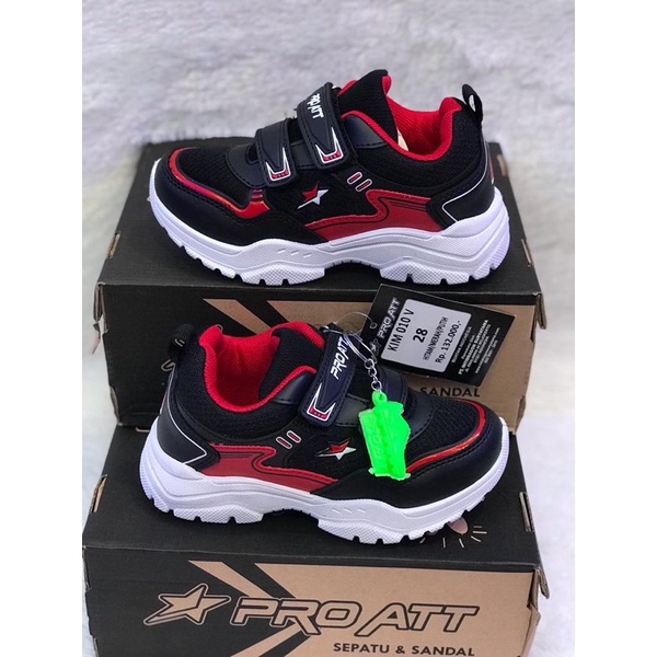 Jual Sepatu sneakers anak PROATT KIM 010 020 4warna sz 28-33 | Shopee ...