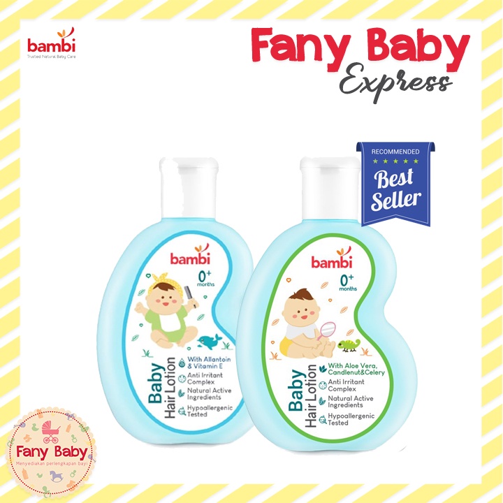 Jual BAMBI BABY HAIR LOTION 100ML | Shopee Indonesia