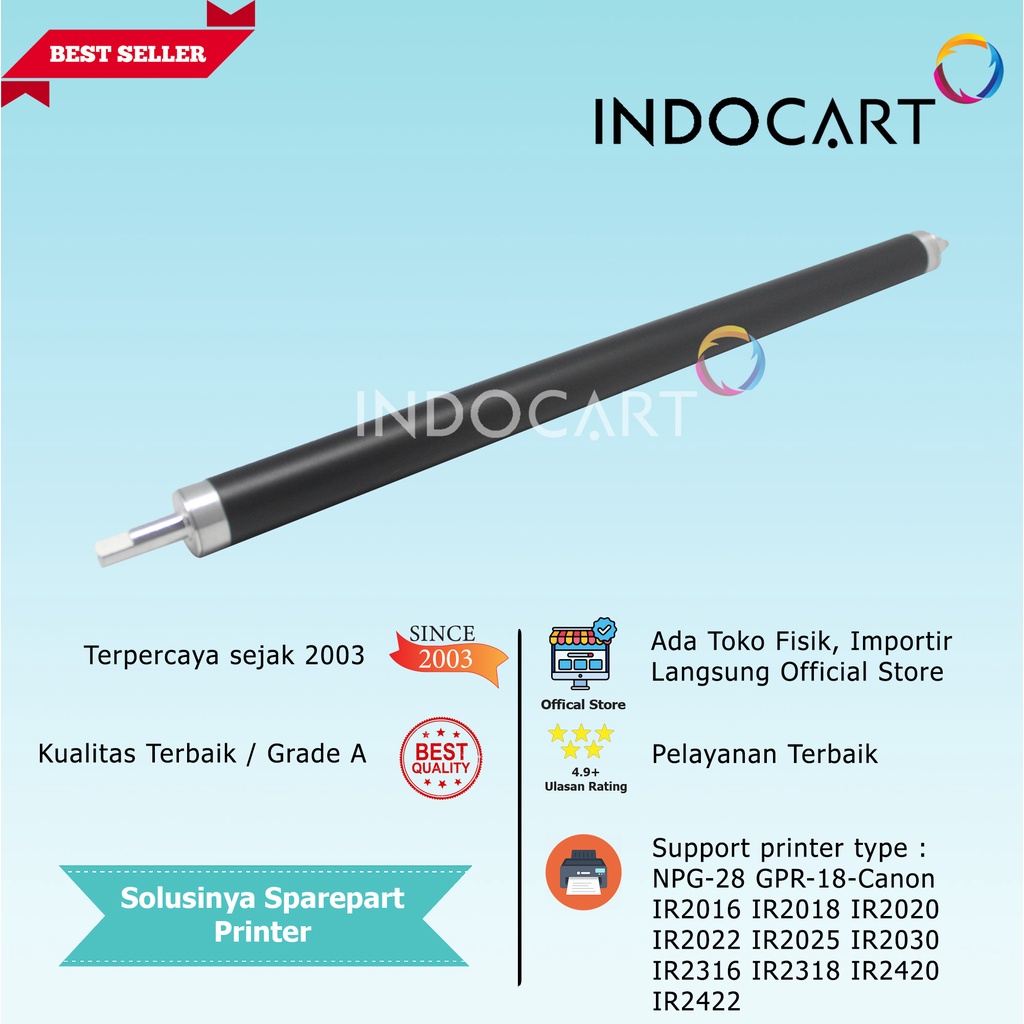 OKLILI 10 Stück Fixierfolien Kompatibel Mit Canon IR2016 IR2020 IR2230 IR2270 IR2870 IR3030 IR3045 IR3245 IR3570 IR4570