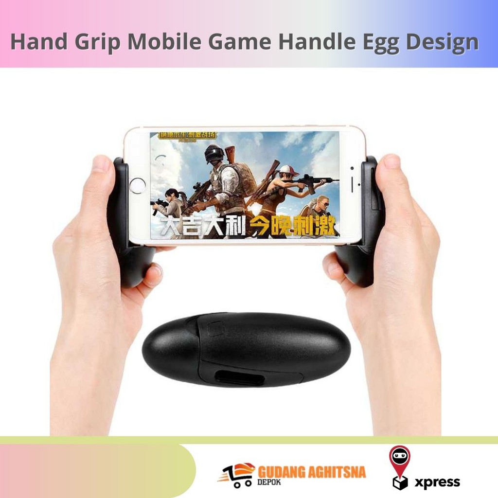 Jual Gamepad Hand Grip Mobile Game Handle Egg Design | Shopee Indonesia
