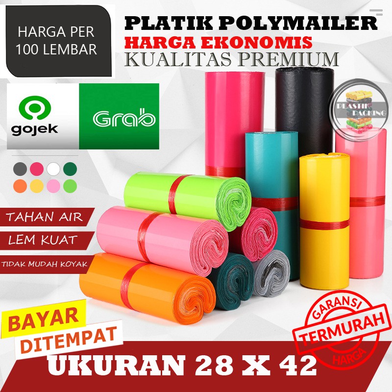 Jual Plastik Polymailer 28x42 Isi 100 Lembar Shopee Indonesia 9262