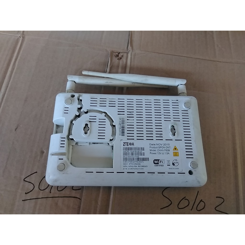 Jual BEKAS ZTE ZXHN F609 Router Murah file share samba BISA USB MODEM