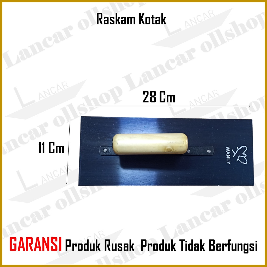 Jual Raskam Roskam Galur Alat Plestering Trowel Acian Sendok Semen ...