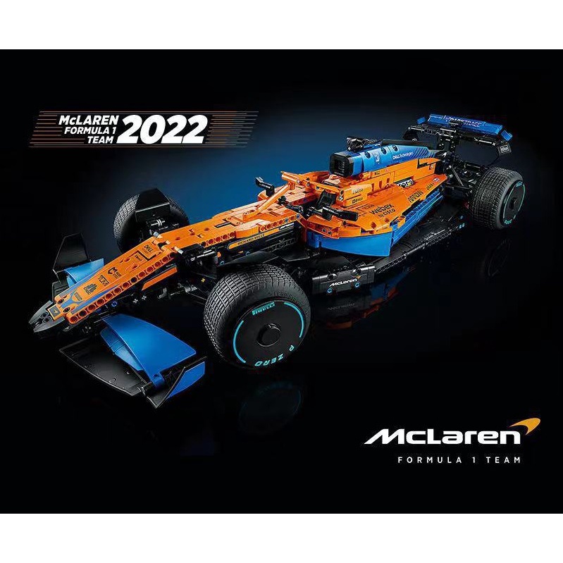 Jual Brick Technic McLaren Formula 1 Race Car Compatible 42141 Mobil ...