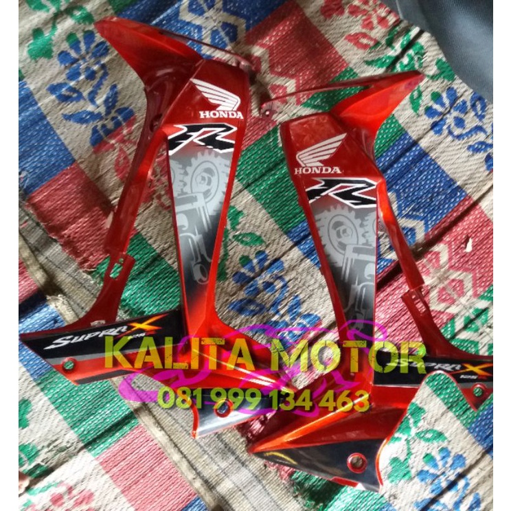 Aki  Jual Cover depan sayap kanan kiri Supra x 125 2007 2013