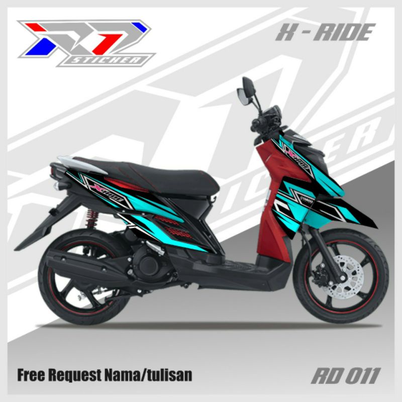 Jual decal sticker x ride 115 full body | Shopee Indonesia
