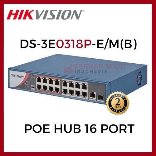 Jual POE SWITCH HIKVISION DS-3E0318P-E/M(B) 16 Port POE | Shopee Indonesia