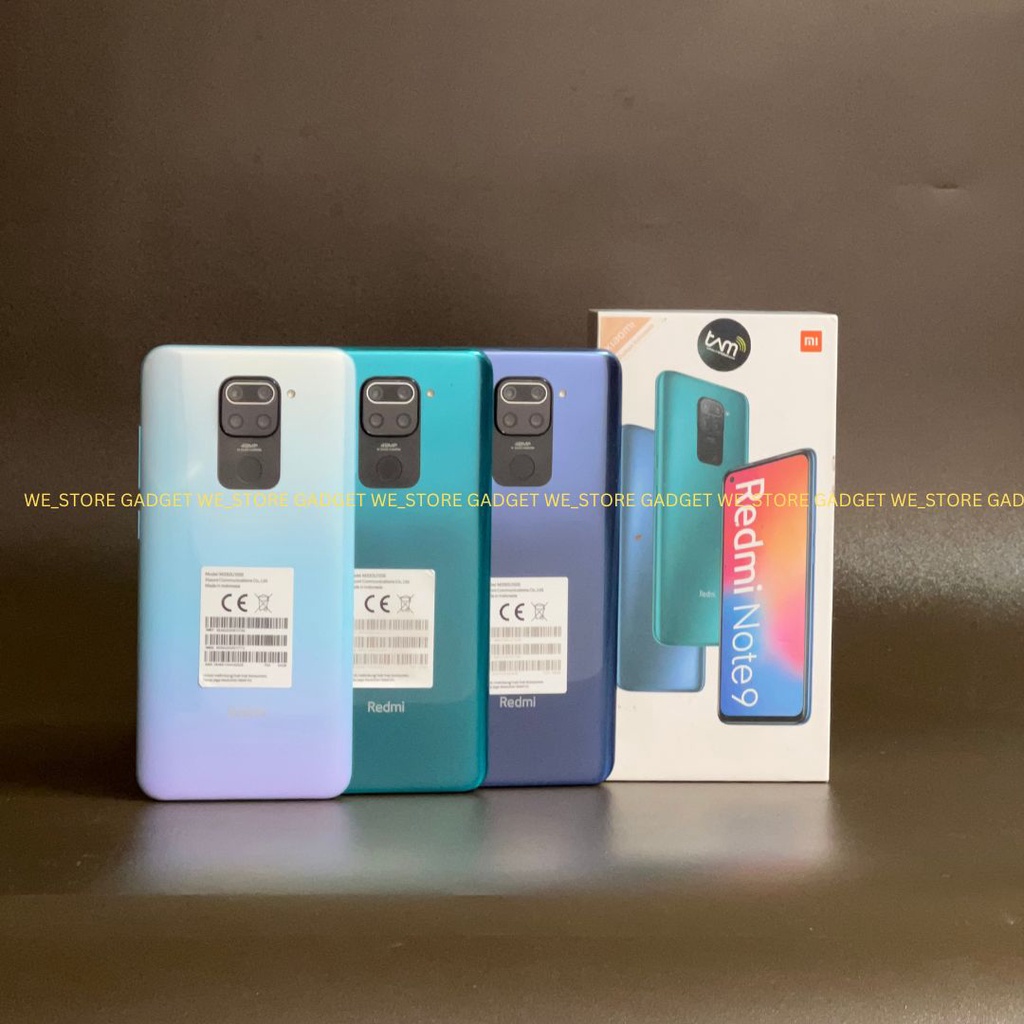 Jual XIAOMI REDMI NOTE 9 4/64gb & 6/128gb SECOND FULLSET ORIGINAL ...