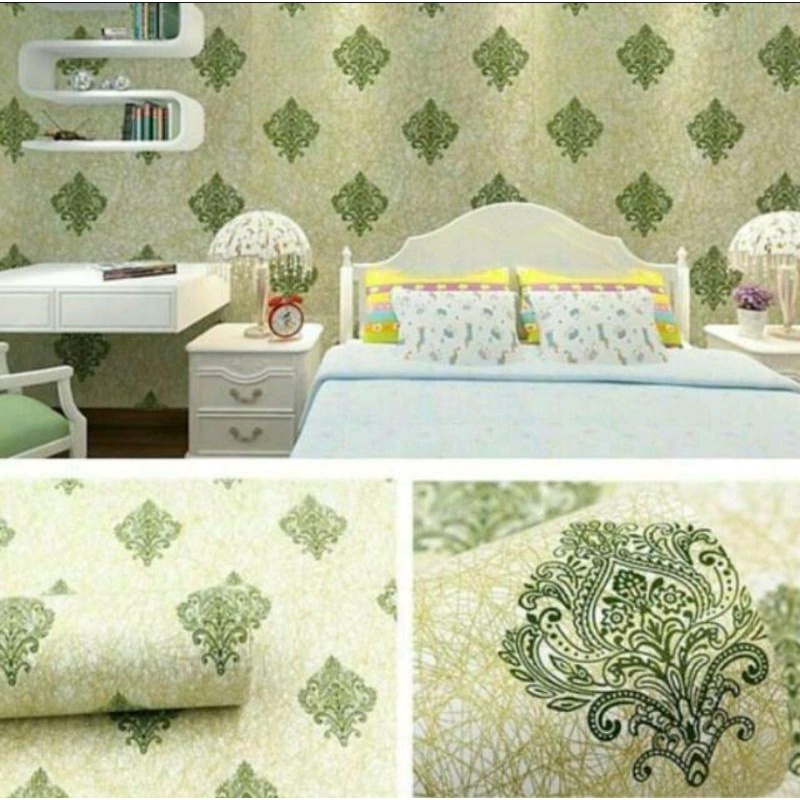 Jual Wallpaper Sticker Dinding Motif BATIK WAYANG Shopee Indonesia